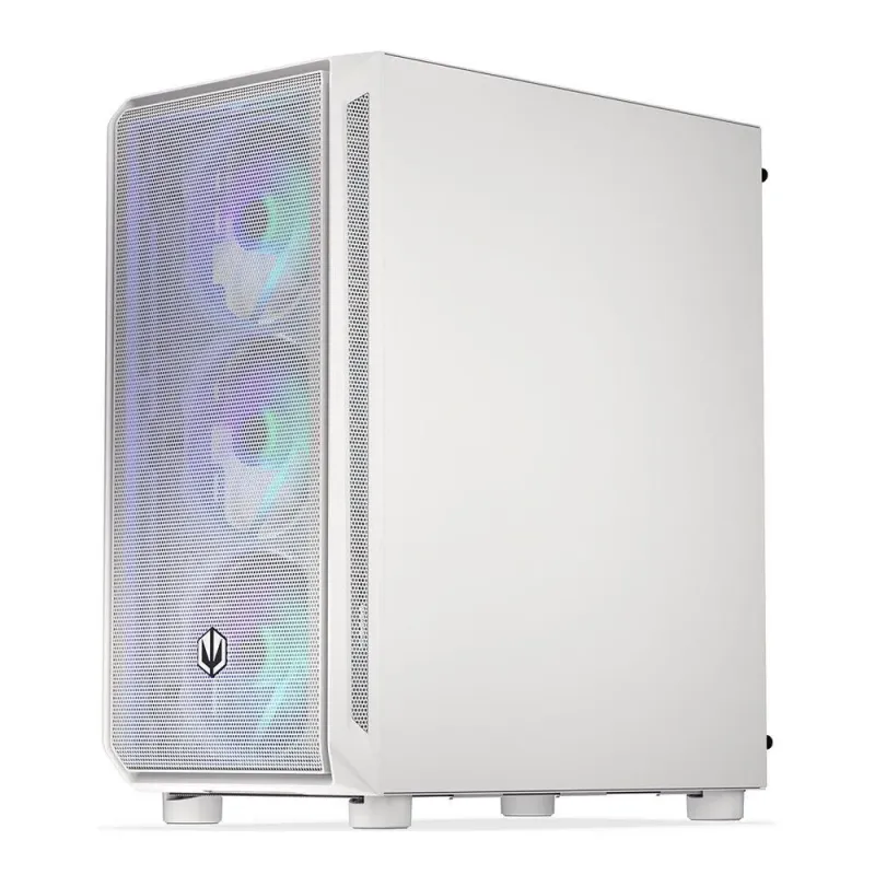 Obudowa Endorfy Arx 500 White ARGB ATX z oknem bez zasilacza biała