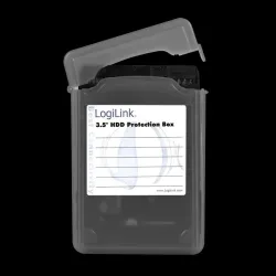 Pudełko ochronne na HDD LogiLink UA0133 3,5" czarne | PartsPC.pl