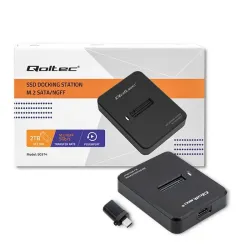 Stacja dokująca Qoltec dysków SSD M.2 SATA | NGFF | USB | PartsPC.pl
