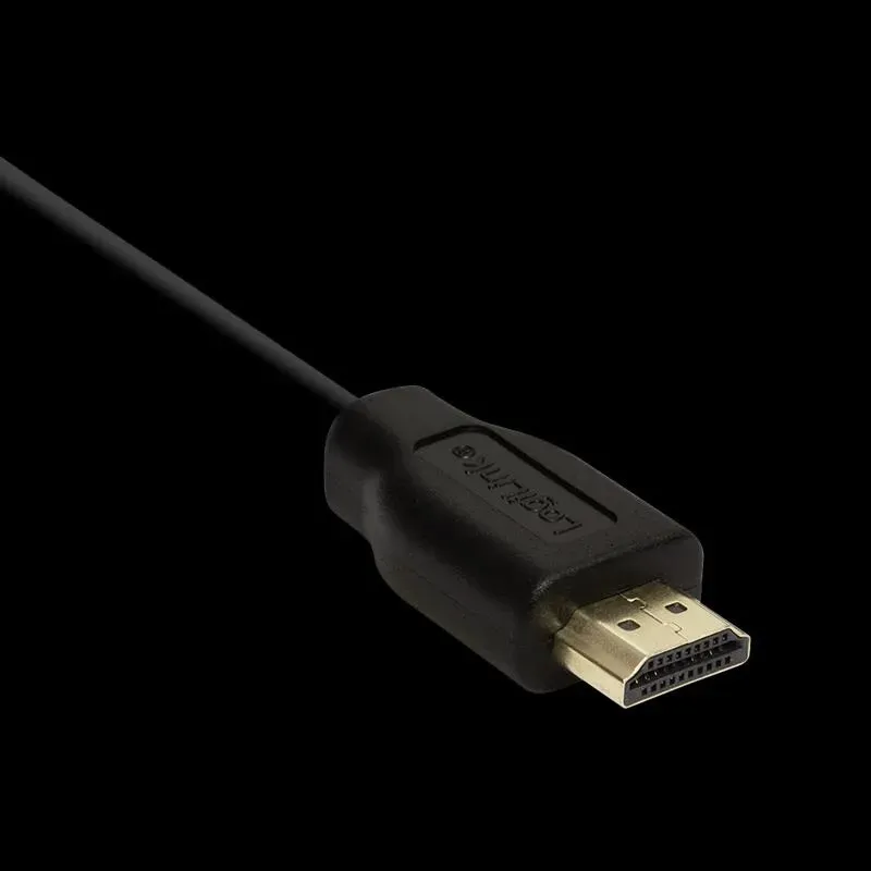 Kabel HDMI LogiLink CH0076 v1.4 GOLD, 0,2m | PartsPC.pl