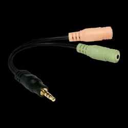 Adapter audio stereo LogiLink CA0021 3,5mm jack (M) 2x | PartsPC.pl