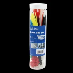 Opaski zaciskowe LogiLink KAB0018 200szt | PartsPC.pl
