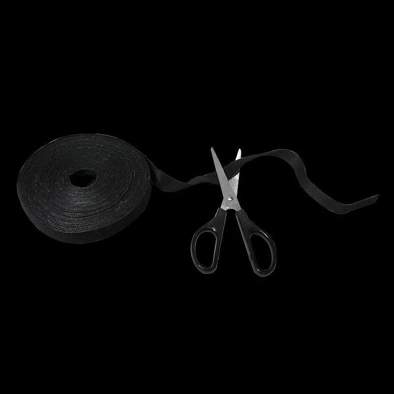 Organizer kabli LogiLink KAB0055 taśma 10m rolka czarna | PartsPC.pl