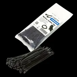 Opaska zaciskowa LogiLink KAB0002B 100szt, dł. o,15m | PartsPC.pl