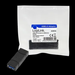 Adapter USB 3.0 LogiLink AU0026 USB 3.0 A (F) USB A (F) | PartsPC.pl