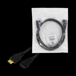 Przedłużacz HDMI LogiLink CH0056 HDMI A (F) HDMI A (M)... | PartsPC.pl