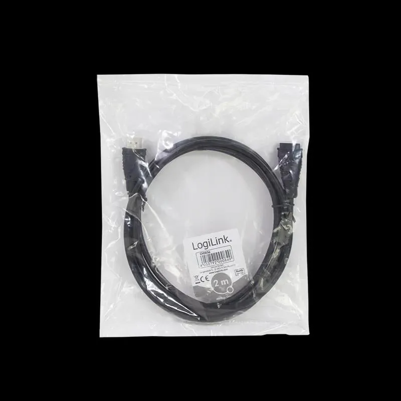 Przedłużacz HDMI LogiLink CH0056 HDMI A (F) HDMI A (M)... | PartsPC.pl