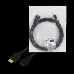 Kabel LogiLink CH0057 HDMI A 19-pin (M) HDMI A 19-pin (F) | PartsPC.pl