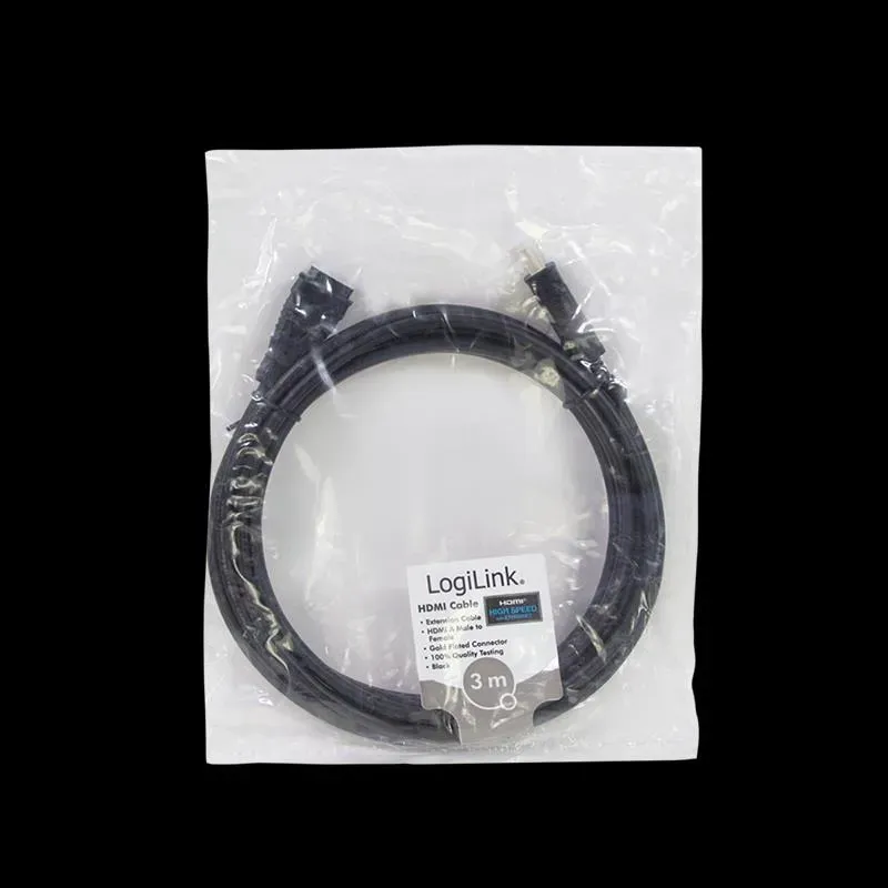 Kabel LogiLink CH0057 HDMI A 19-pin (M) HDMI A 19-pin (F) | PartsPC.pl