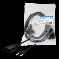 Przedłużacz kabla zasilającego LogiLink CP122 Euro CEE | PartsPC.pl