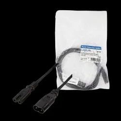 Przedłużacz kabla zasilającego LogiLink CP129 IEC C8 C7 | PartsPC.pl