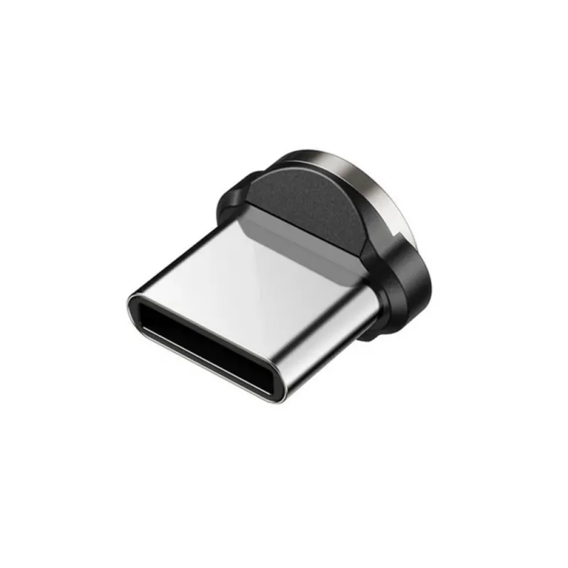 Kabel USB 2.0 Maclean MCE475 magnetyczny USB C kątowy 2m czarny