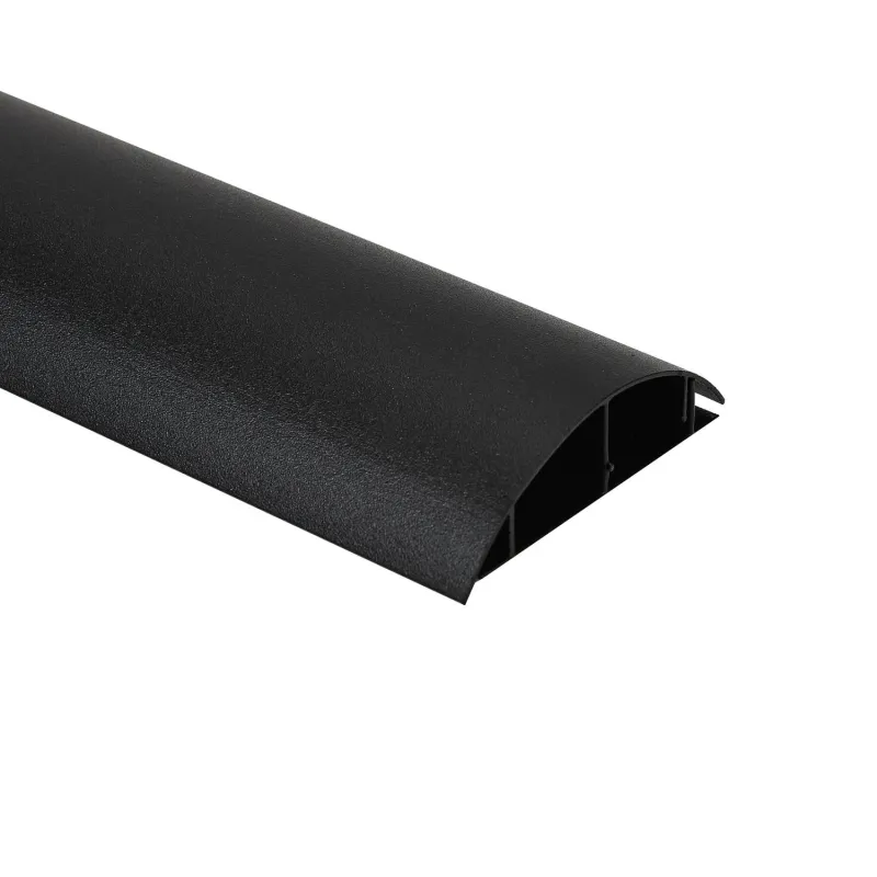 Listwa maskująca do kabli Maclean MC-814 B, 62x20x750mm, aluminiowa, czarna