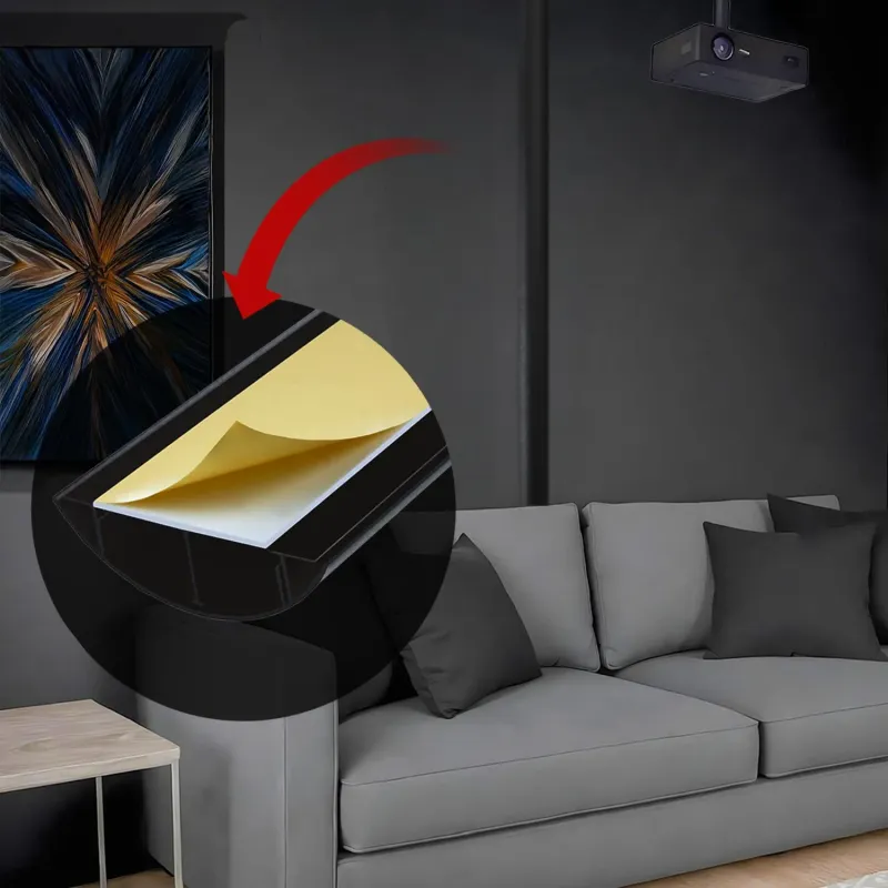 Listwa maskująca do kabli Maclean MC-814 B, 62x20x750mm, aluminiowa, czarna