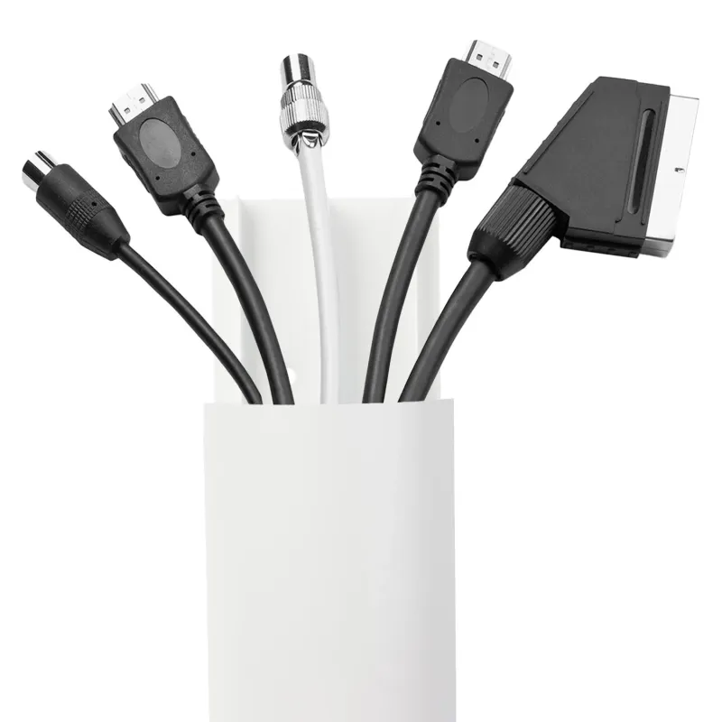 Listwa maskująca do kabli Maclean MC-814 W, 62x20x750mm, | PartsPC.pl