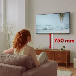 Listwa maskująca do kabli Maclean MC-814 W, 62x20x750mm, | PartsPC.pl