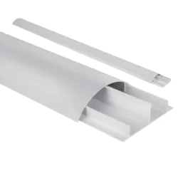 Listwa maskująca do kabli Maclean MC-814 S, 62x20x750mm, aluminiowa,
