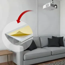 Listwa maskująca do kabli Maclean MC-814 S, 62x20x750mm, aluminiowa,