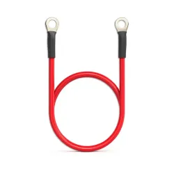 Kabel Qoltec z oczkiem 8mm | przewód akumulatorowy z końcówkami