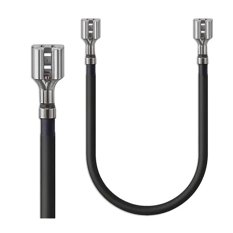 Kabel Qoltec przewód akumulatorowy wsuwka żeńska typu FASTON 250 | 20cm |