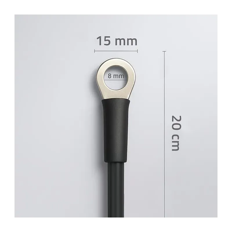 Kabel Qoltec przewód akumulatorowy z końcówkami konektorowymi M8 | Kabel z