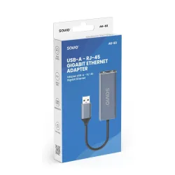 Kabel adapter USB-A 3.1 GEN1 - RJ-45 Gigabit Ethernet | PartsPC.pl