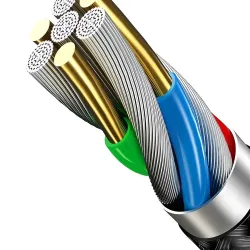 Kabel USB Usams U5 USB-C 1,2m czerwony | PartsPC.pl