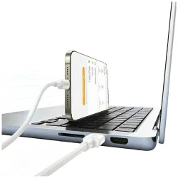 Kabel USB Usams U90 USB-A/USB-C 1m 3A biały