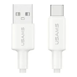 Kabel USB Usams U90 USB-A/USB-C 1m 3A biały