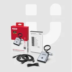 Przełącznik Dwukierunkowy Unitek D1078A USB-C 4K 144Hz PD 10… | PartsPC.pl