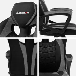 Fotel gamingowy Huzaro Force 2.5 szary MESH