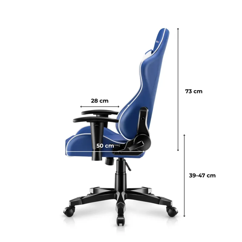 Fotel gamingowy dla dziecka Huzaro Ranger 6.0 Blue