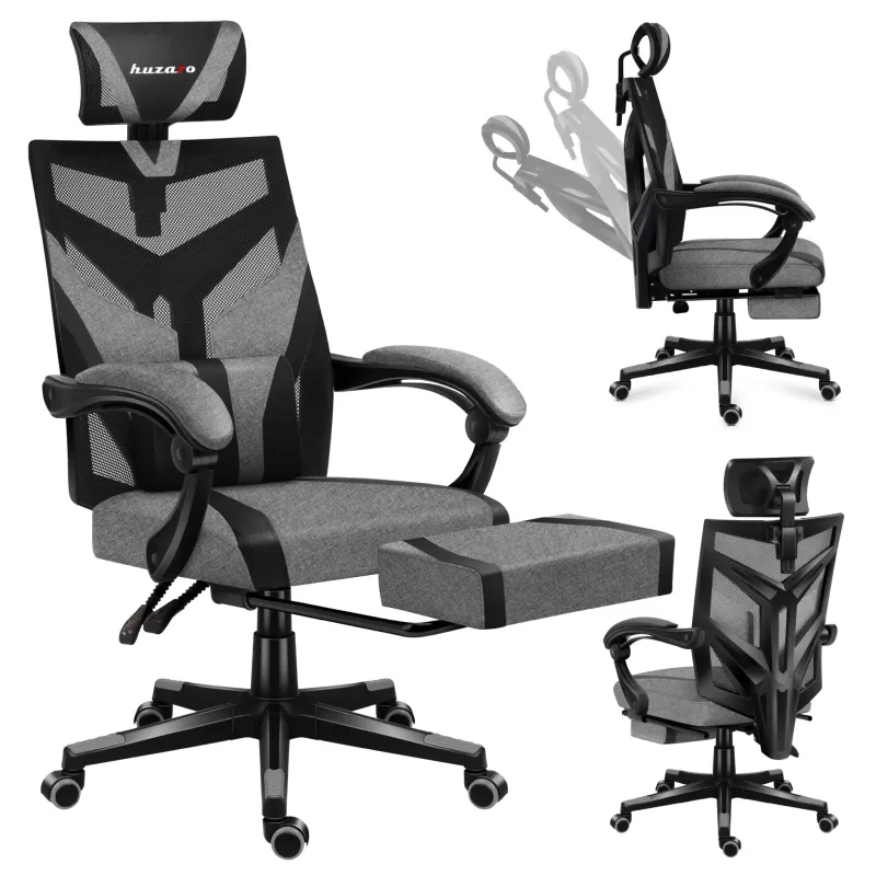 Fotel gamingowy Huzaro Combat 5.0 Grey