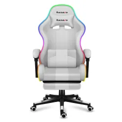 Fotel gamingowy Huzaro FORCE 4.7 RGB White Mesh