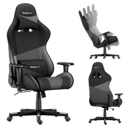 Fotel Gamingowy Huzaro Force 6.2 Grey Mesh