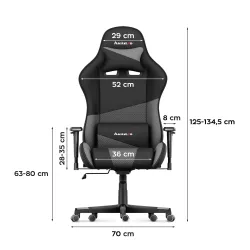 Fotel Gamingowy Huzaro Force 6.2 Grey Mesh