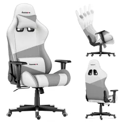 Fotel Gamingowy Huzaro Force 6.2 White Mesh