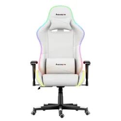 Fotel Gamingowy Huzaro Force 6.2 White RGB