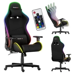 Fotel Gamingowy Huzaro Force 6.2 Mesh RGB