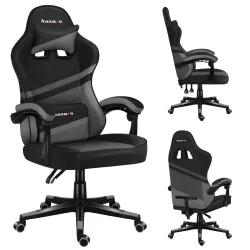 Fotel gamingowy Huzaro Force 4.4 Grey Mesh