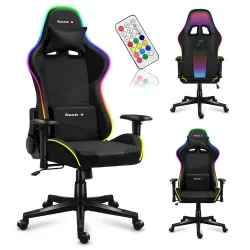 Fotel gamingowy Huzaro Force 6.3 RGB Mesh