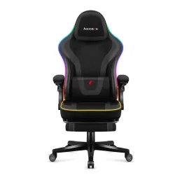 Fotel gamingowy Huzaro Force 4.6 RGB Black Mesh