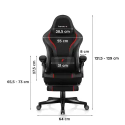 Fotel gamingowy Huzaro Force 4.6 Carbon