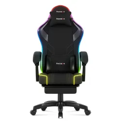 Fotel gamingowy Huzaro Force 3.7 RGB Black | PartsPC.pl