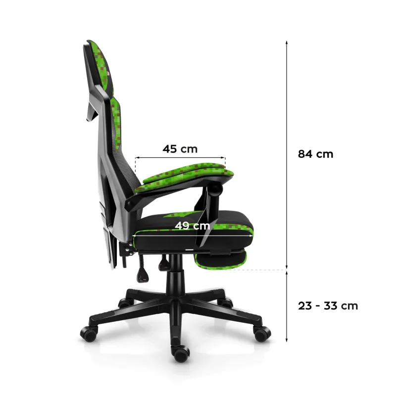 Fotel gamingowy Huzaro Combat 3.1 Pixel