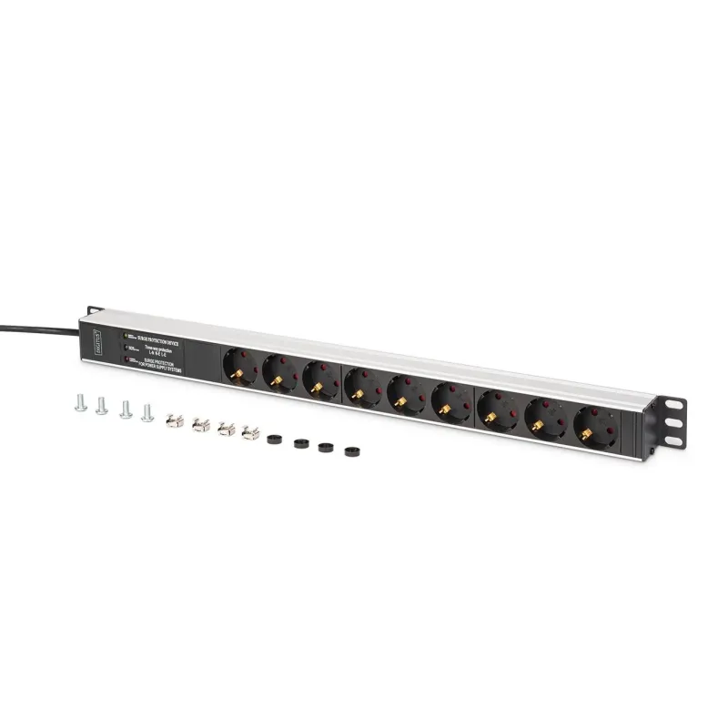 Listwa zasilająca DIGITUS PDU Rack (620mm) z zab. | PartsPC.pl