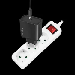 Listwa zasilająca LogiLink LPS206 3 gniazda ON/OFF 1,4m | PartsPC.pl