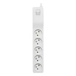 Listwa zasilająca Lestar ZX 510 5m szara | PartsPC.pl