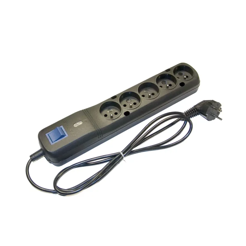 Listwa zasilająca Lestar LF-530WA 5+ 1,5m czarna