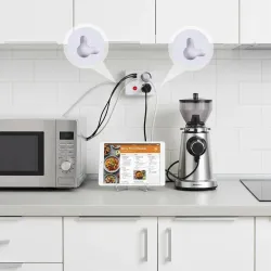 Listwa zasilająca Maclean MCE388 W, przedłużacz 2 gniazda + 3xUSB, 110-240V